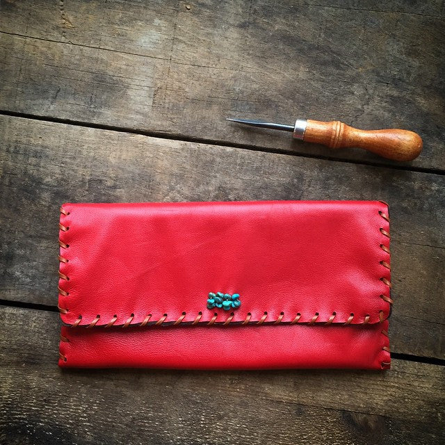 Lambskin Clutch