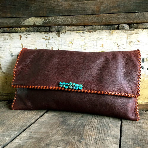 Leather Clutch