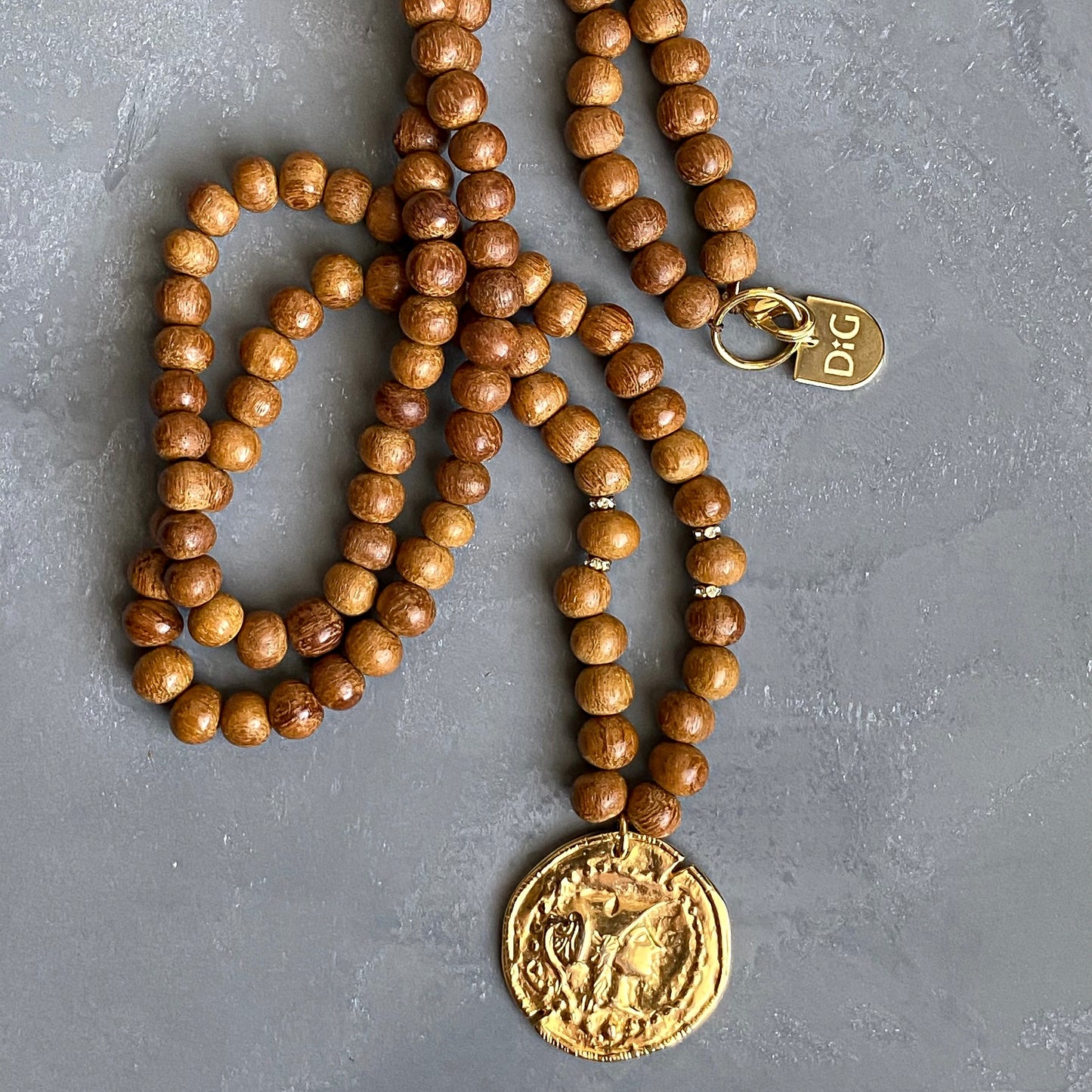 Goddess Athena Beaded Necklace