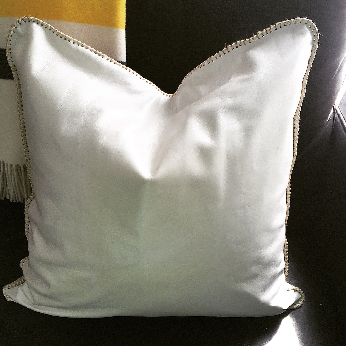 Cowhide + Lambskin Pillow