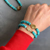 Pave Star Turquoise Bracelet