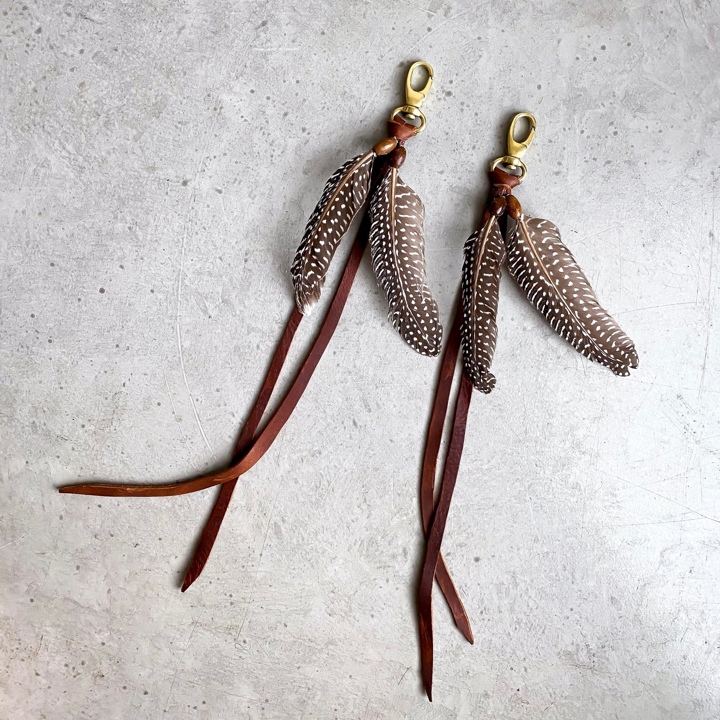 Feather & Leather Tassel