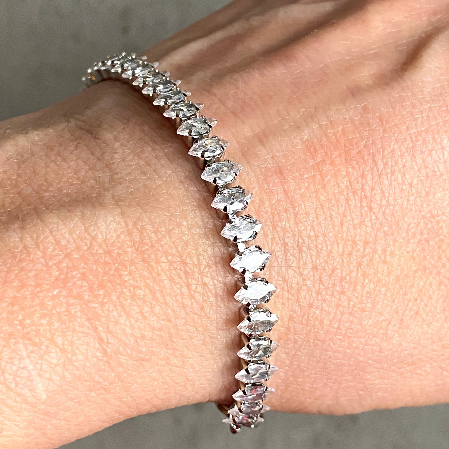 Marquise Tennis Bracelet