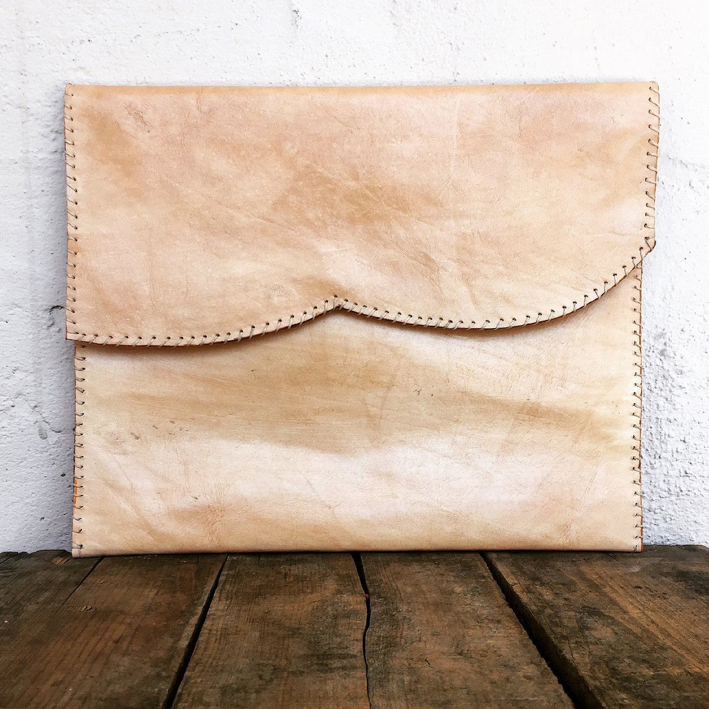 Leather Portfolio Clutch